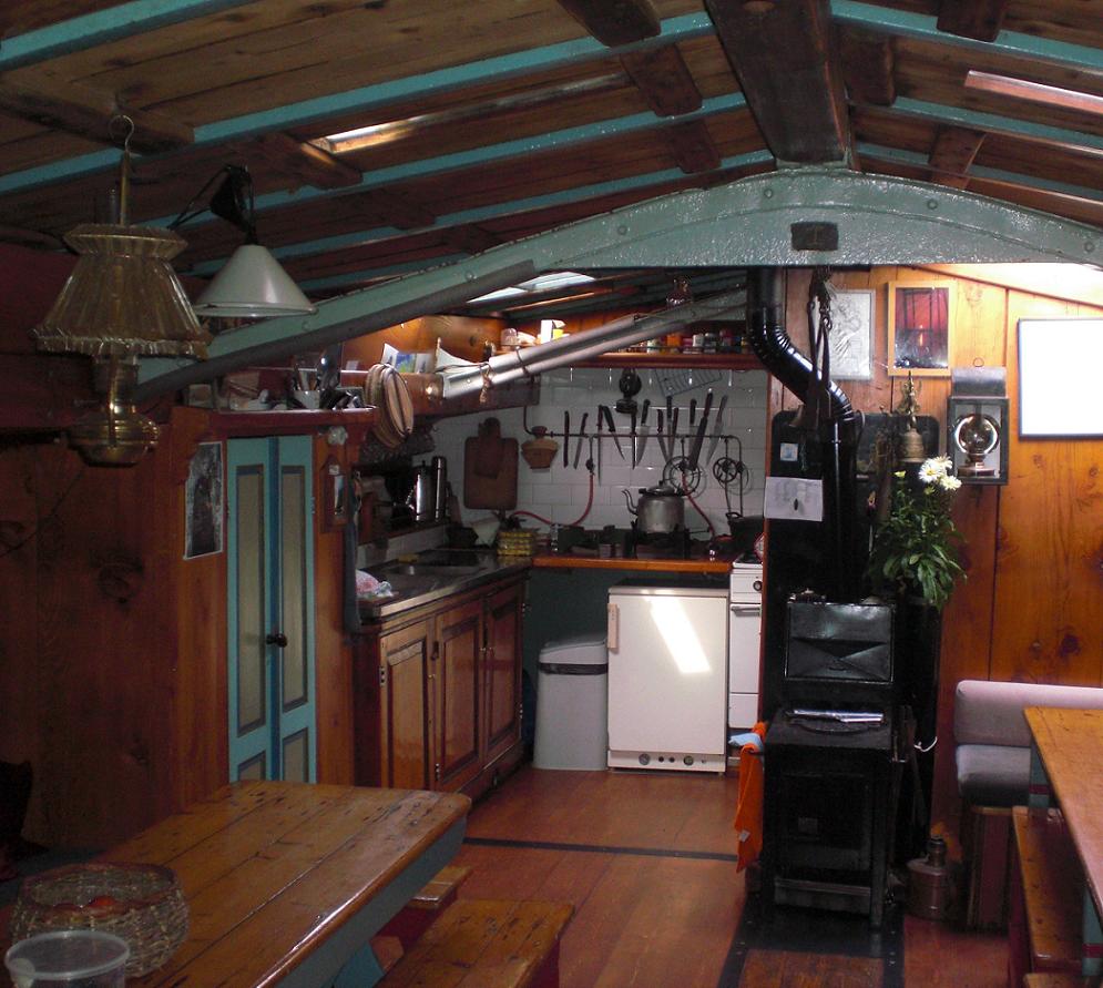 Indeling en interieur van het schip