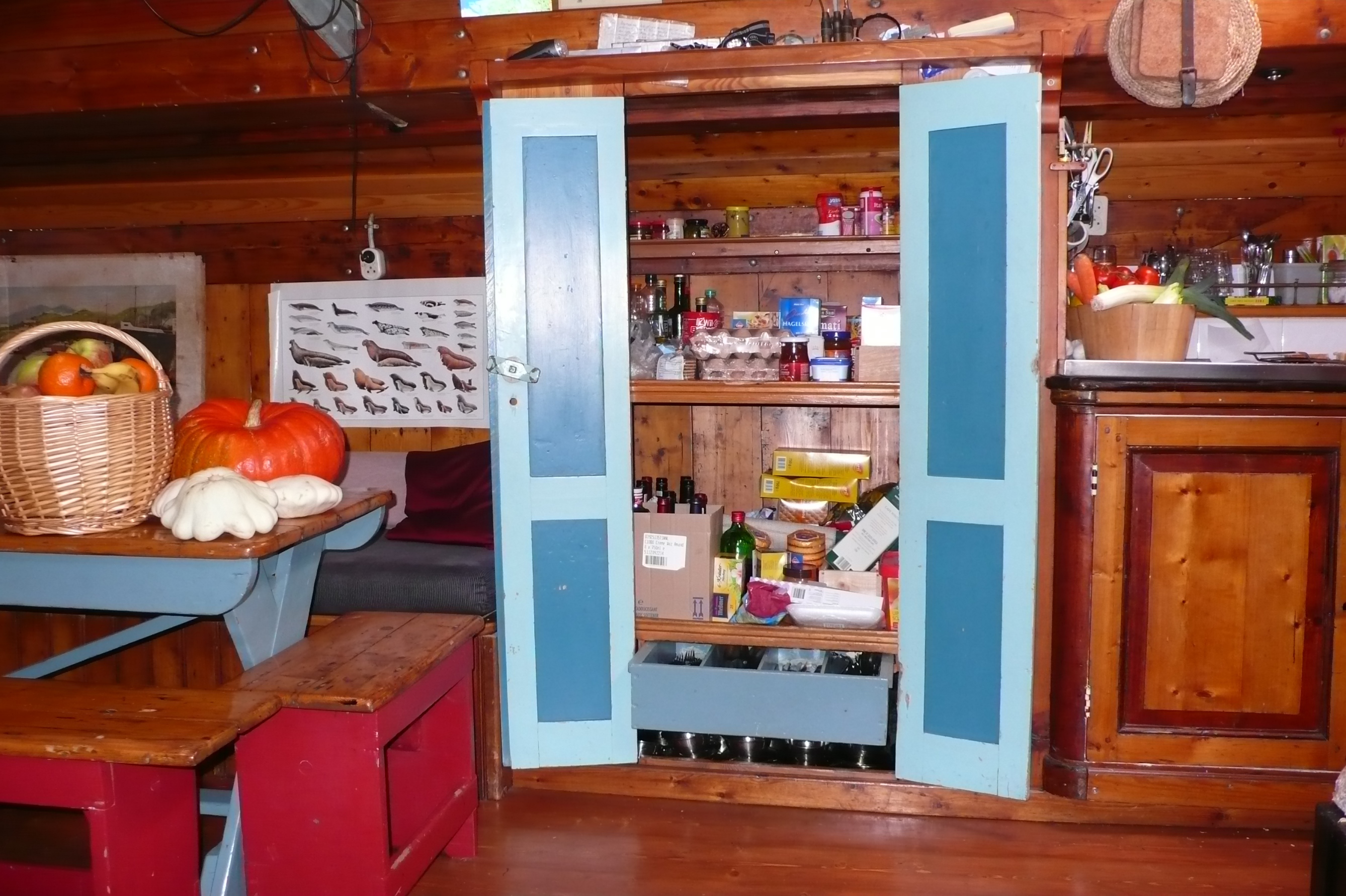Indeling en interieur van het schip Indeling en interieur van het schip